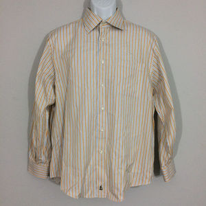 Nordstrom Mens 16-33 Striped Button Up Dress Shirt